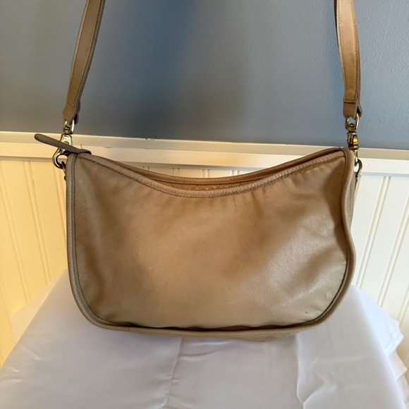 Vintage Coach Swinger Crossbody Shoulder Bag Purse Khaki Tan Camel Pre '94 USA
